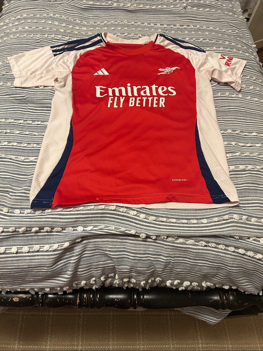Arsenal 24-25 home kit fan version lightly worn adult small size